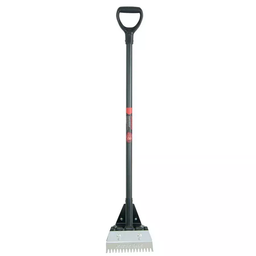 Razor-Back Roofing Tool with Fiberglass Handle