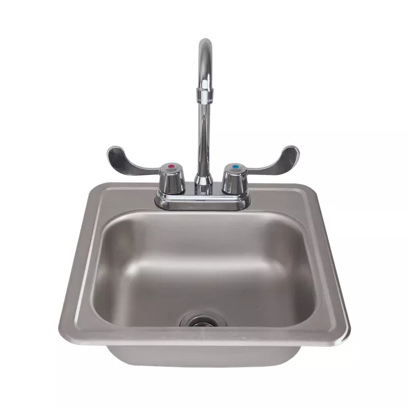 RCS Stainless Steel Sink and Faucet