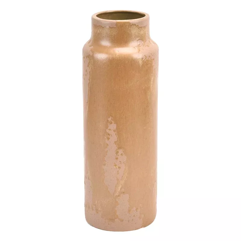 Reactive Glaze Ceramic Vase, 15.2"