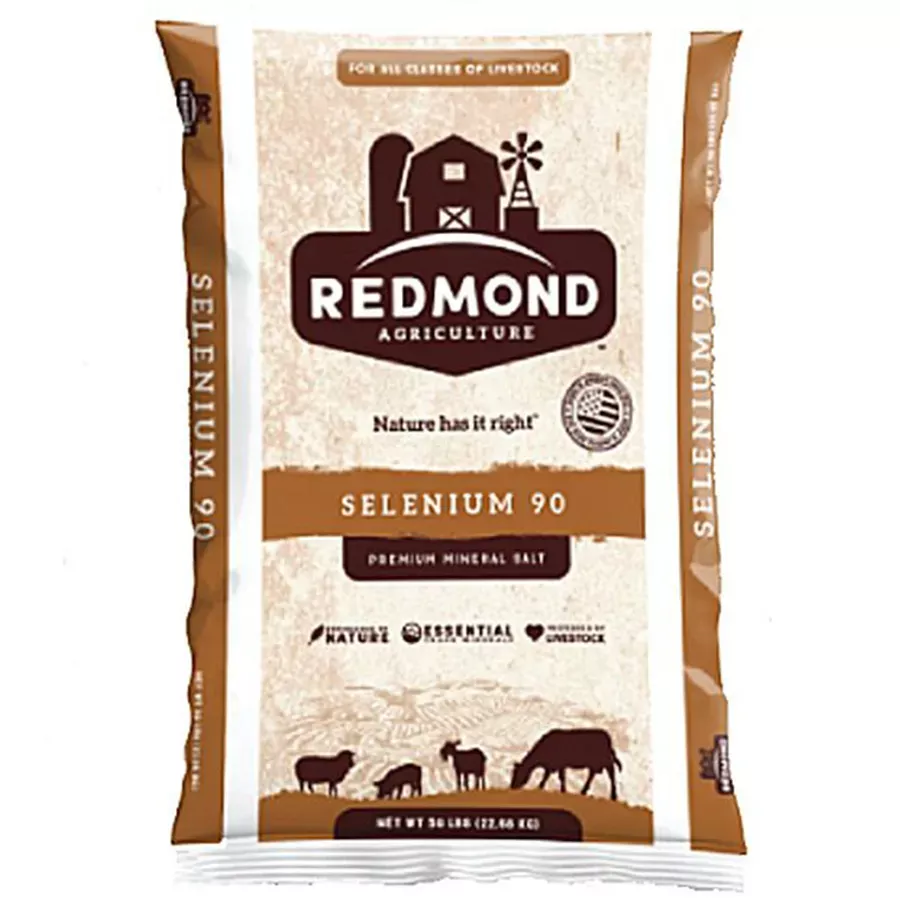 Redmond Trace Mineral Selenium 90 Salt Bag - 50 lb