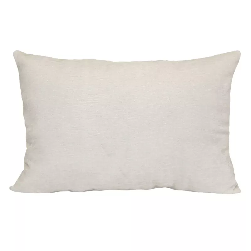 Reese Ivory Chenille Throw Pillow, 14x20