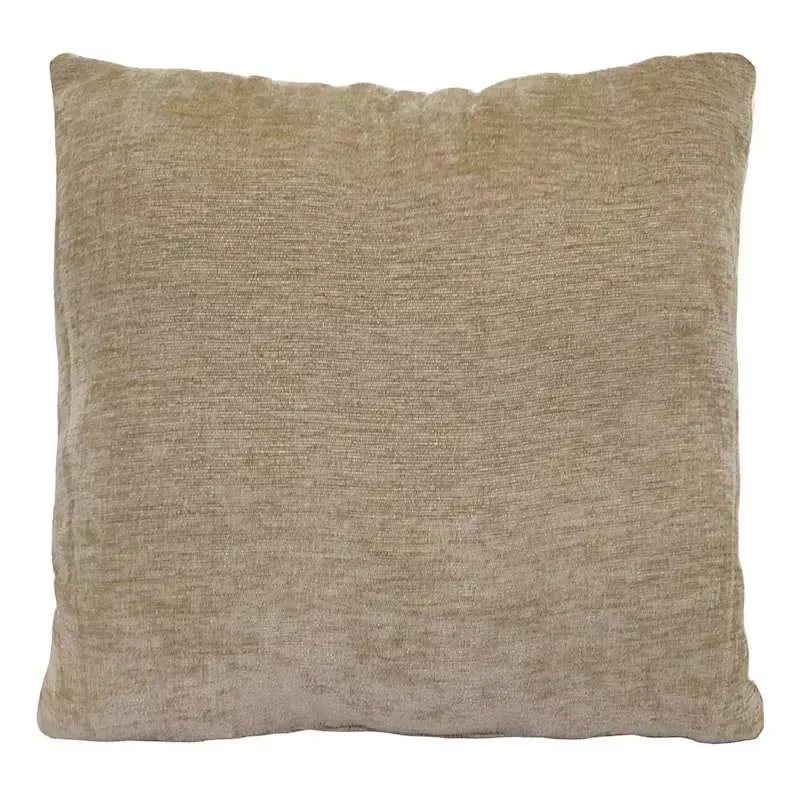 Reese Linen Chenille Throw Pillow, 24"