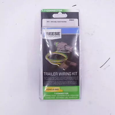 Reese Towpower T-Connector Harness,4-Way Flat, for 2014-2019 Jeep Grand Cherokee