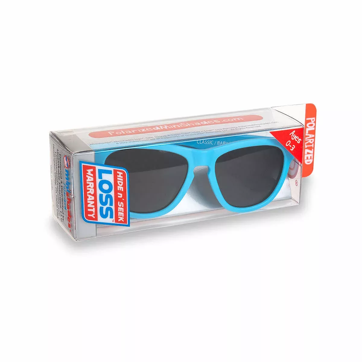 Reflekt Kids' Mini Shades Polarized Blue Sunglasses - Ages 0-3