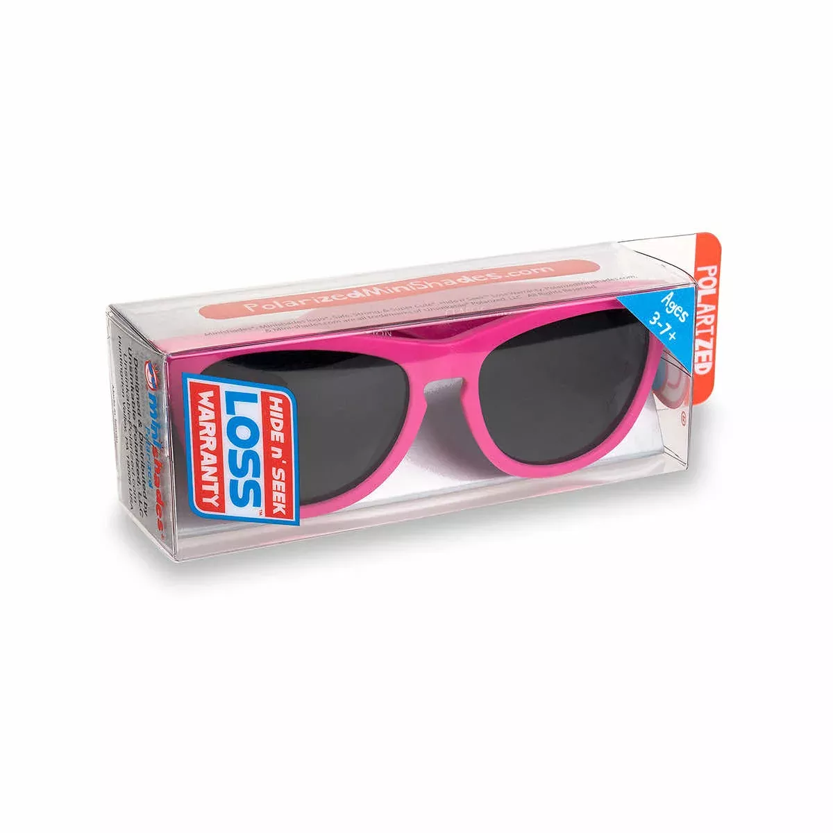 Reflekt Kids' Mini Shades Polarized Hot Pink Sunglasses - Ages 3-7