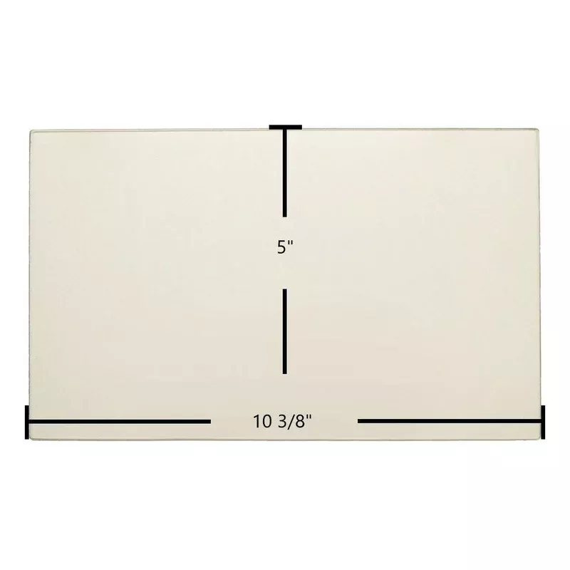 Regency Ceramic Glass Panel | 10 3/8″ x 5″ | Part #940-312