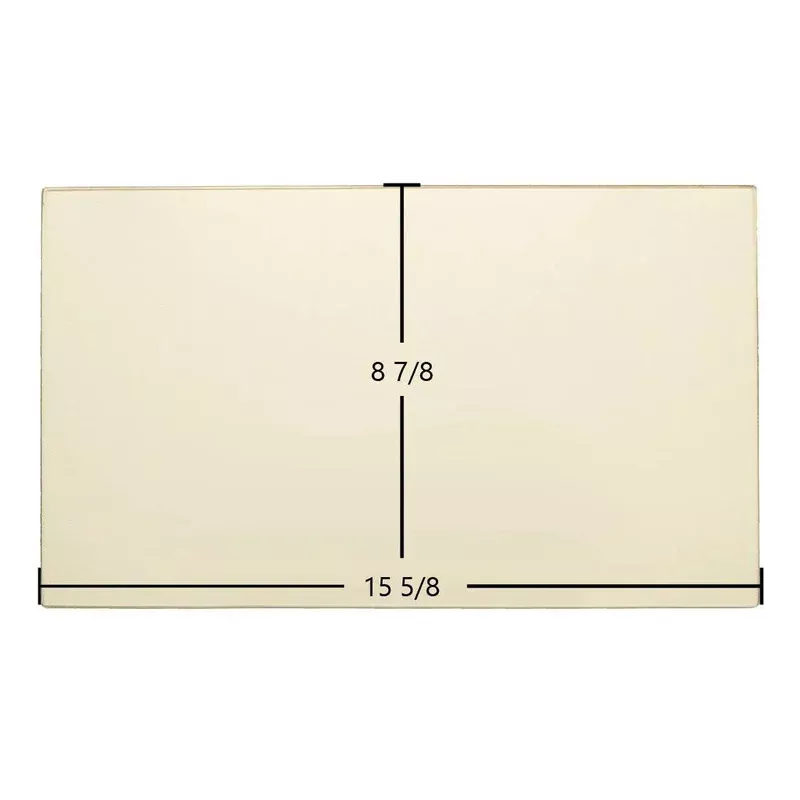 Regency Ceramic Glass Panel | 15 5/8″ x 8 7/8″ | Fits R3 C34-2 F1100 F2400 S2400 L1200 S2100 2100M | Part #846-302