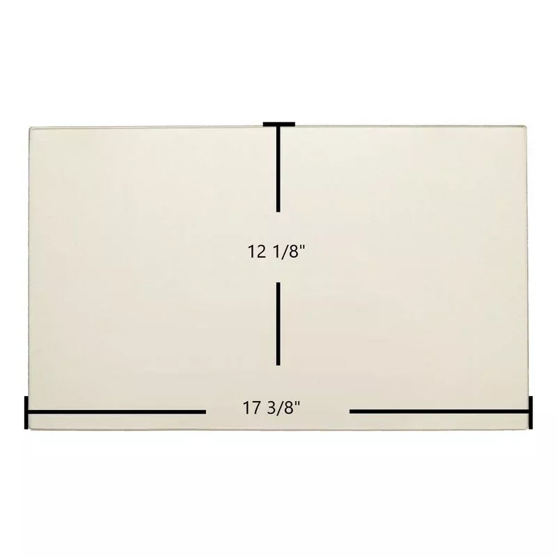 Regency Ceramic Glass Panel | 17 3/8″ x 12 1/8″ | Part #940-314