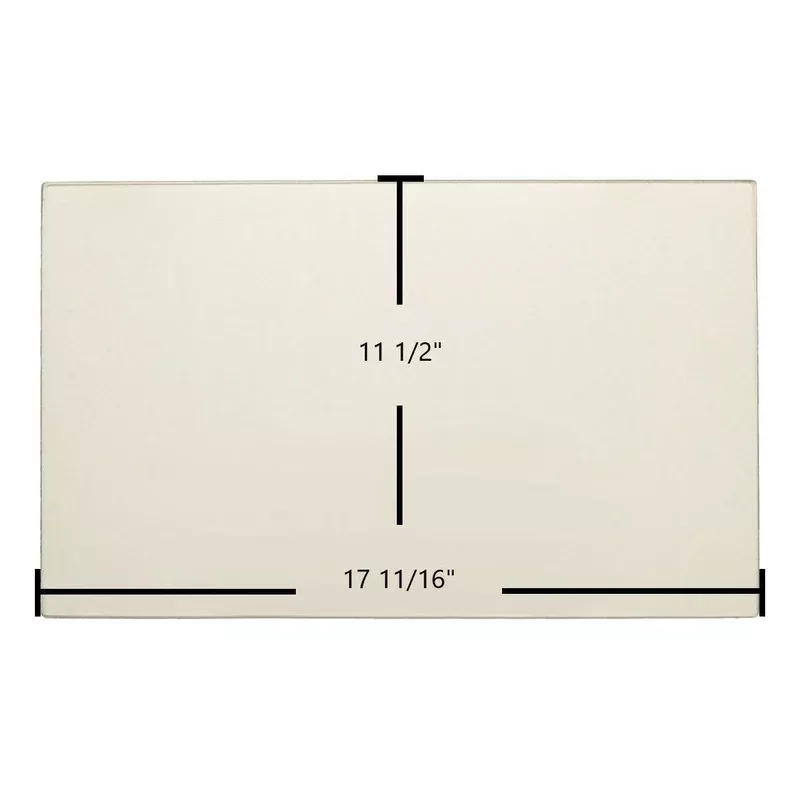 Regency F3500B Ceramic Glass Panel | 17 11/16″ x 11 1/2″ | Part #940-416