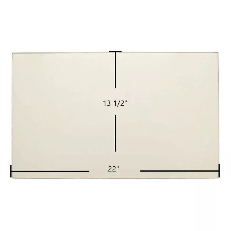 Regency WarmHearth ZZ2410L Ceramic Glass Panel | 22″ x 13 1/2″ | Part #846-300