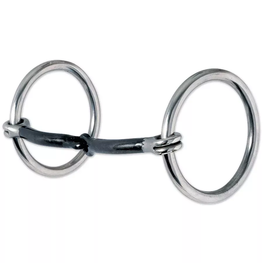 Reinsman Traditional Loose Ring Sweet Iron Snaffle Bit - 3/8"