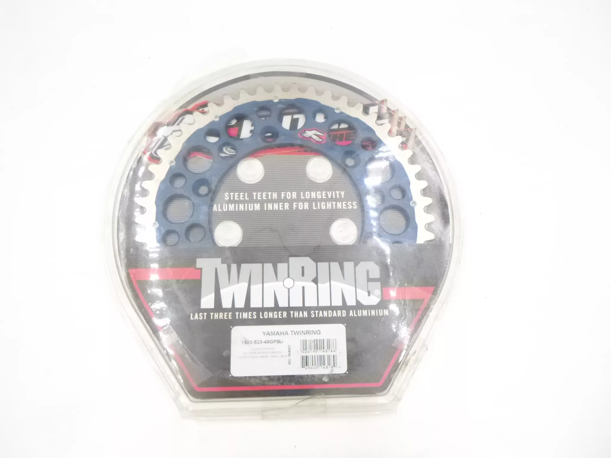 Renthal 1500-520-49GPBU Twinring Blue 49 Tooth Rear SprocketYamaha