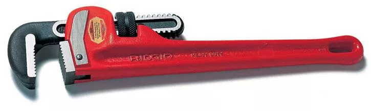 Ridgid 31005 Straight Pipe Wrench, 8"