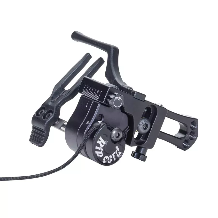 Ripcord Max Micro Fallaway Arrow Rest - Black - Left Hand