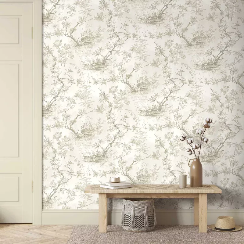 Rivington Magnolia Wallpaper