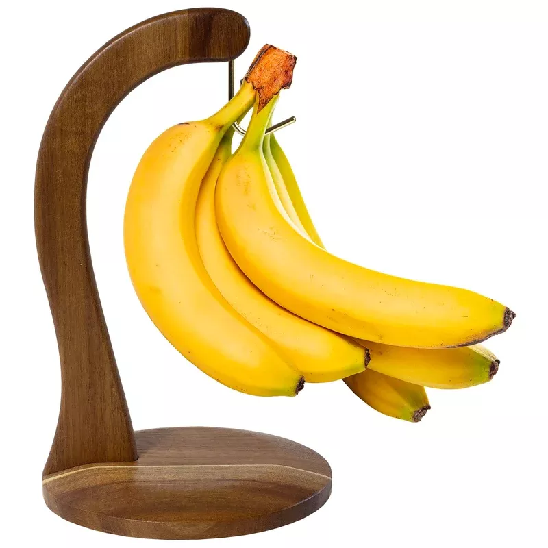Rock & Branch Acacia Wood Banana Holder