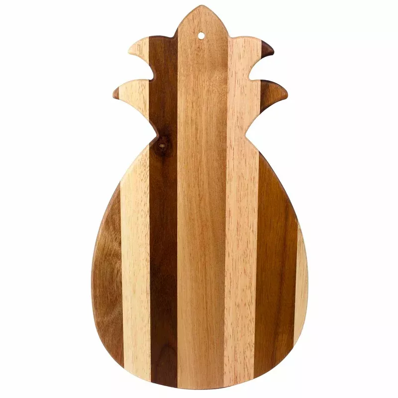 Rock & Branch Shiplap Series Pineapple Shaped Cutting Board