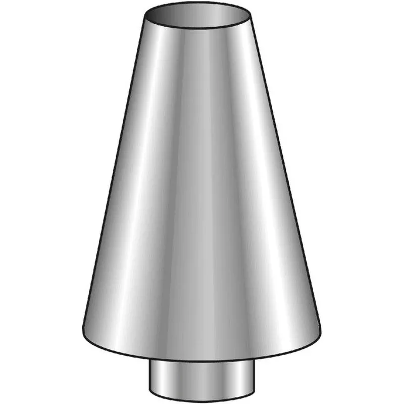 Rocket Top Wood Fire Flue Cowl 150mm