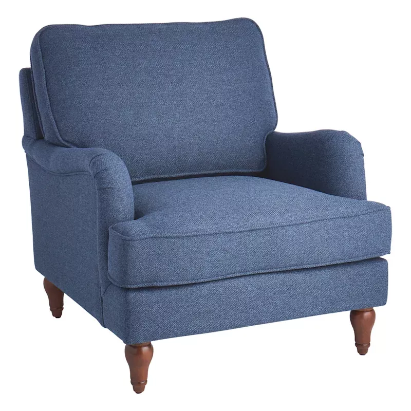 Rogan Accent Chair, Navy