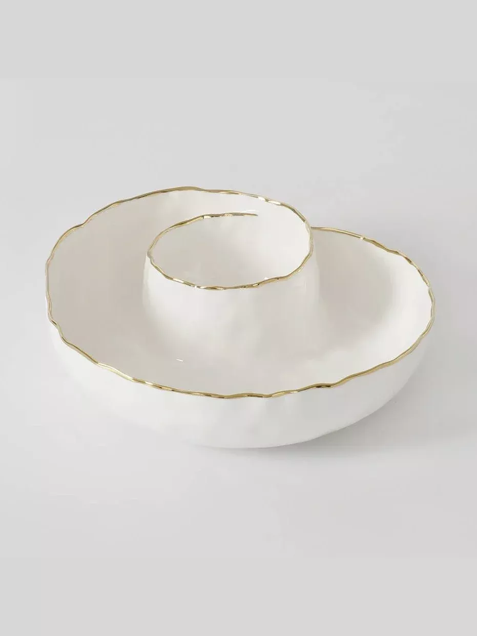 Round Chip & Dip