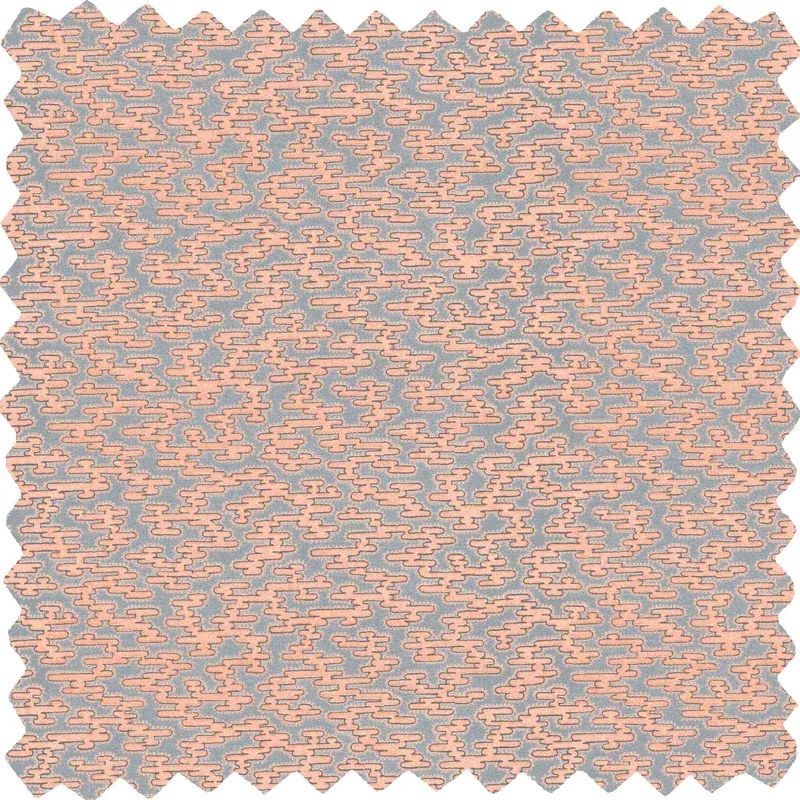Rubigo Copper Velvet Fabric