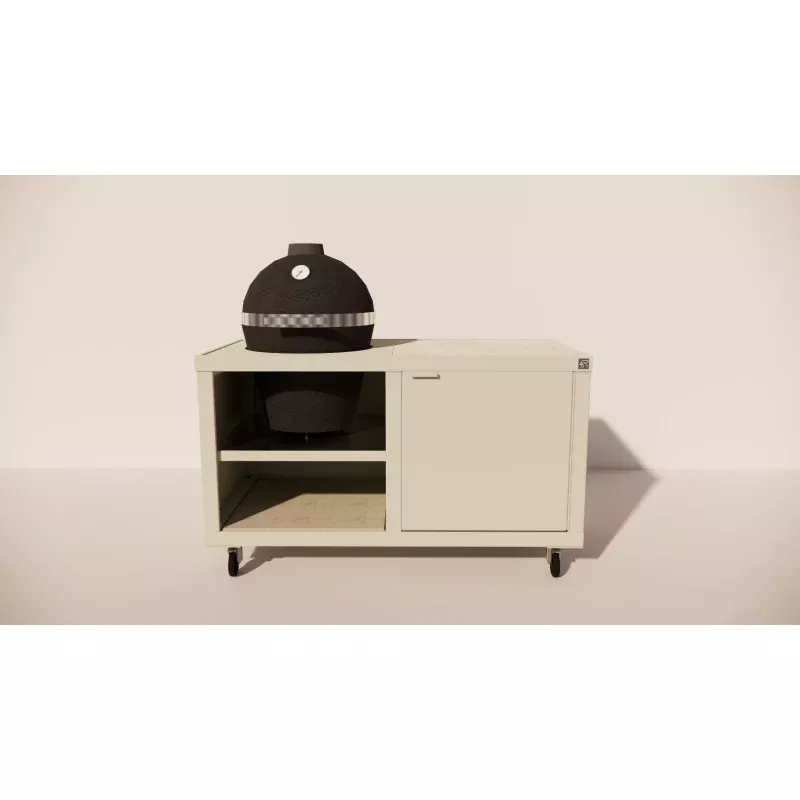 Rubix Duo met wielen en met kamado insert (Taupe)