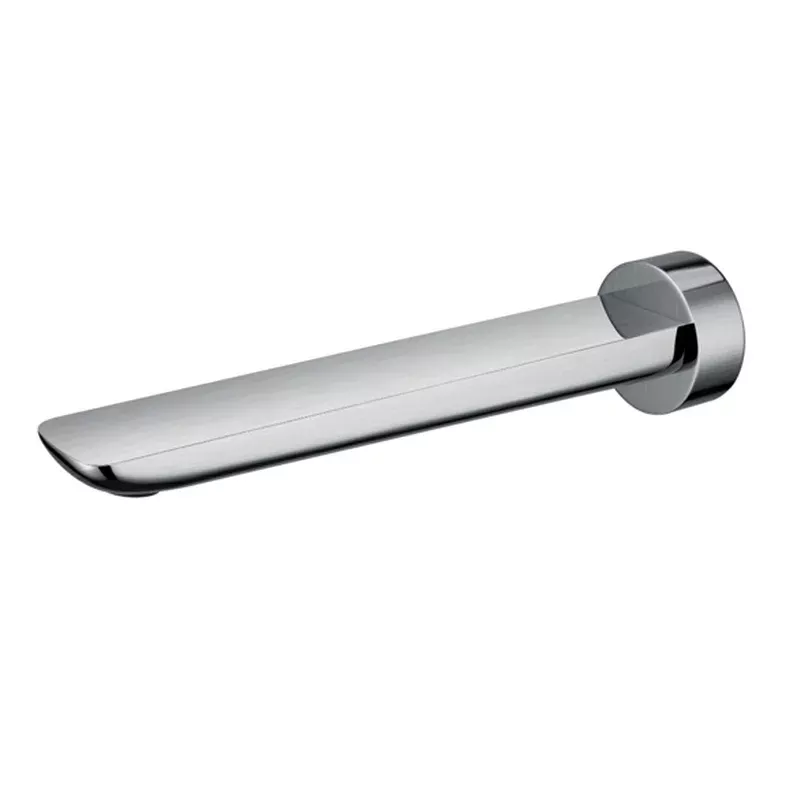 RUSHY Brushed Nickel Bathtub/Basin Wall Spout