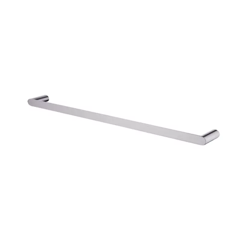 RUSHY Brushed Nickel Single Towel Rail 600mm