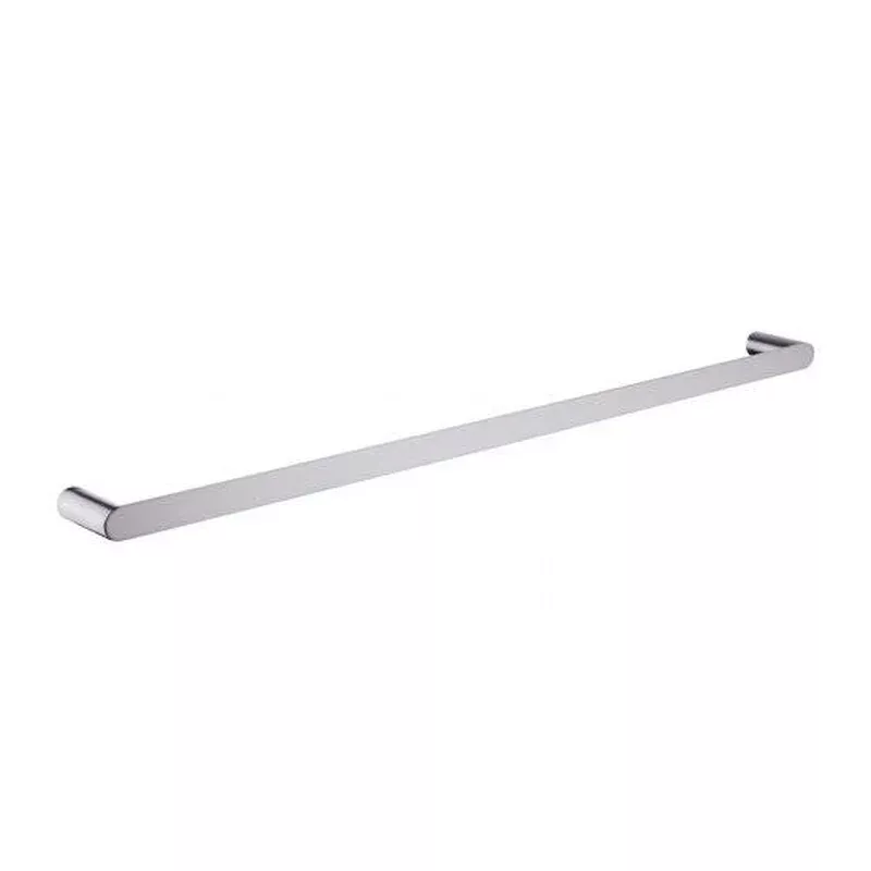 RUSHY Brushed Nickel Single Towel Rail 800mm