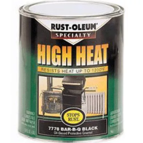 Rust-Oleum 7778-502 Oi-Based Appliance, Quart Black