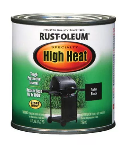 Rust-Oleum 7778-730 High Heat Oil Based Enamel 1/2Pt.