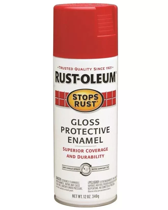 Rustoleum 7762830 Spray Paint, 12 Oz, Sunrise Red