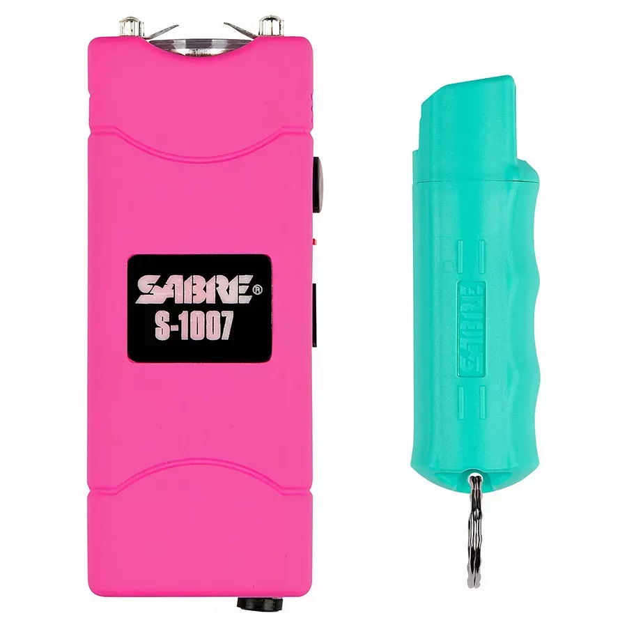Sabre Multi-Range Stun Gun and Pepper Spray Combo