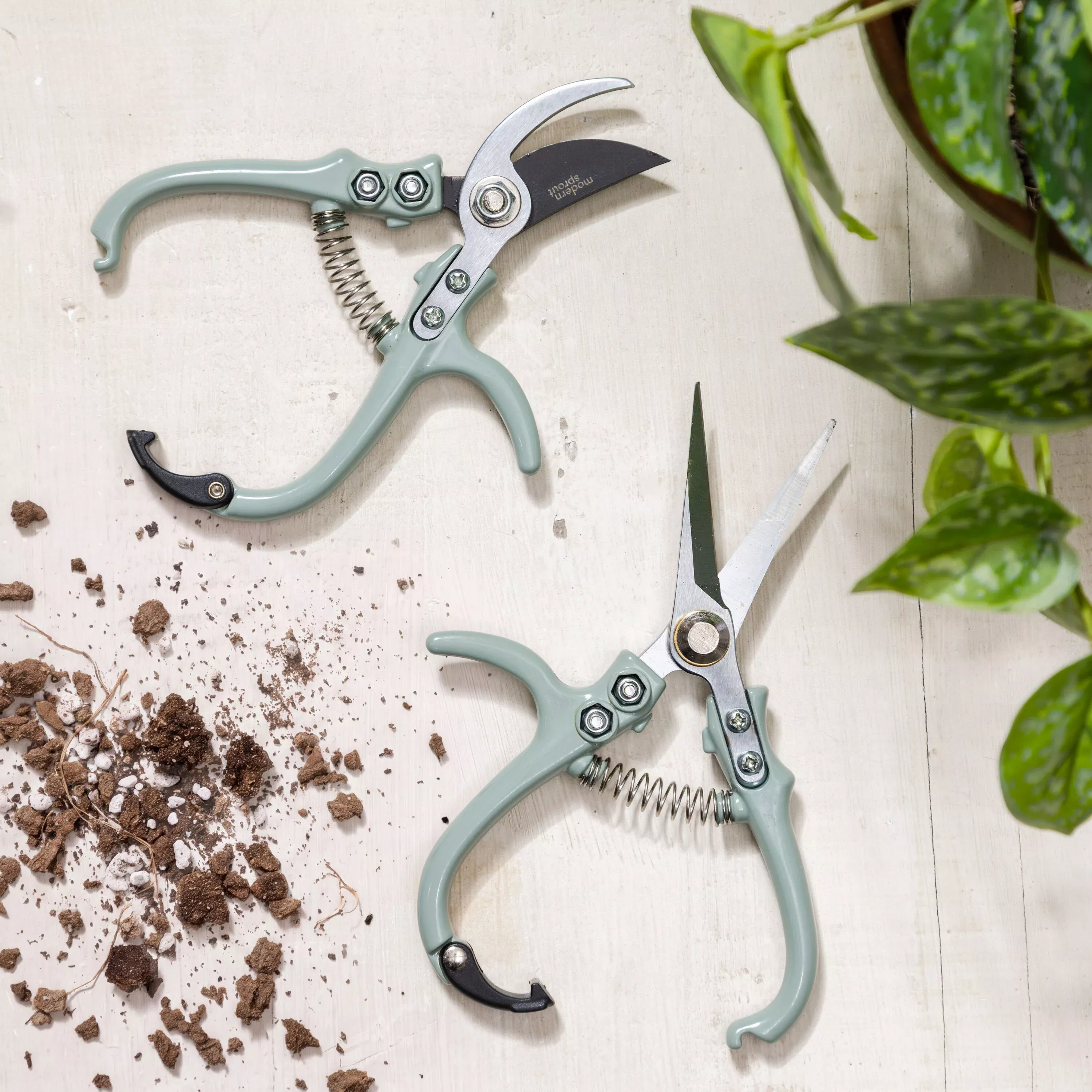 Sage Garden Shears & Pruners Set