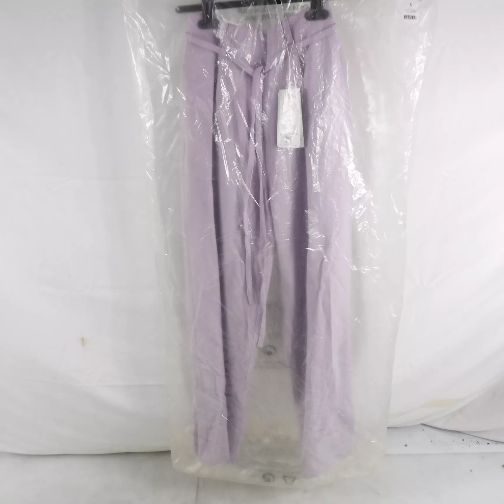 Samsoe & Samsoe Haven Wide Leg Trousers In Mauve Shadow Light Purple Size Small