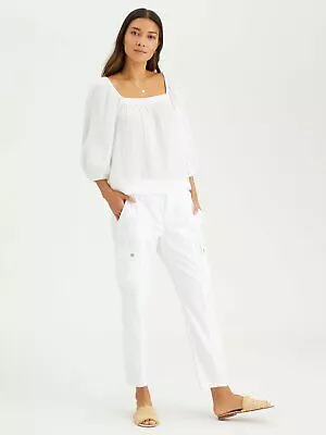 Sanctuary Dusk Square Neck Top in White size S CB1976DDO