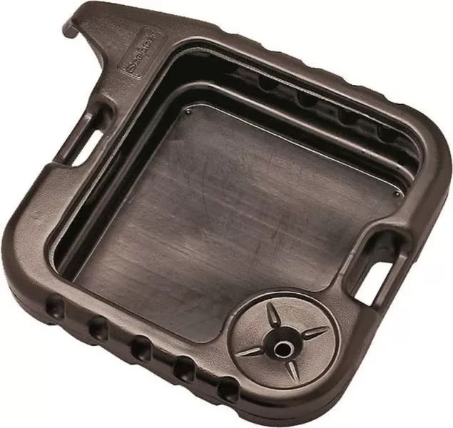 Scepter 06985 Multi-Use Square Oil Drain Pan, 5 Gal, Black