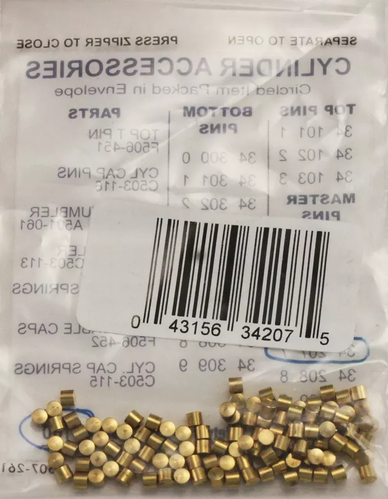 Schlage 34-207 Master Pin #7