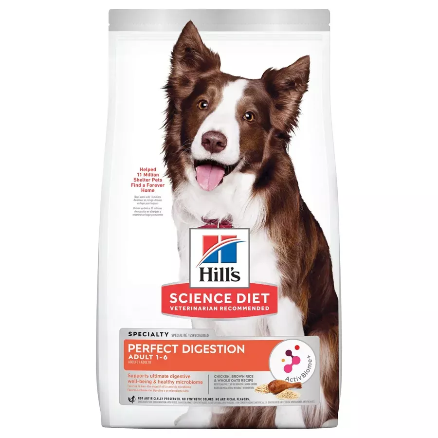 Science Diet Adult 1-6 Perfect Digestion Dog Food - Chicken - 22 lb
