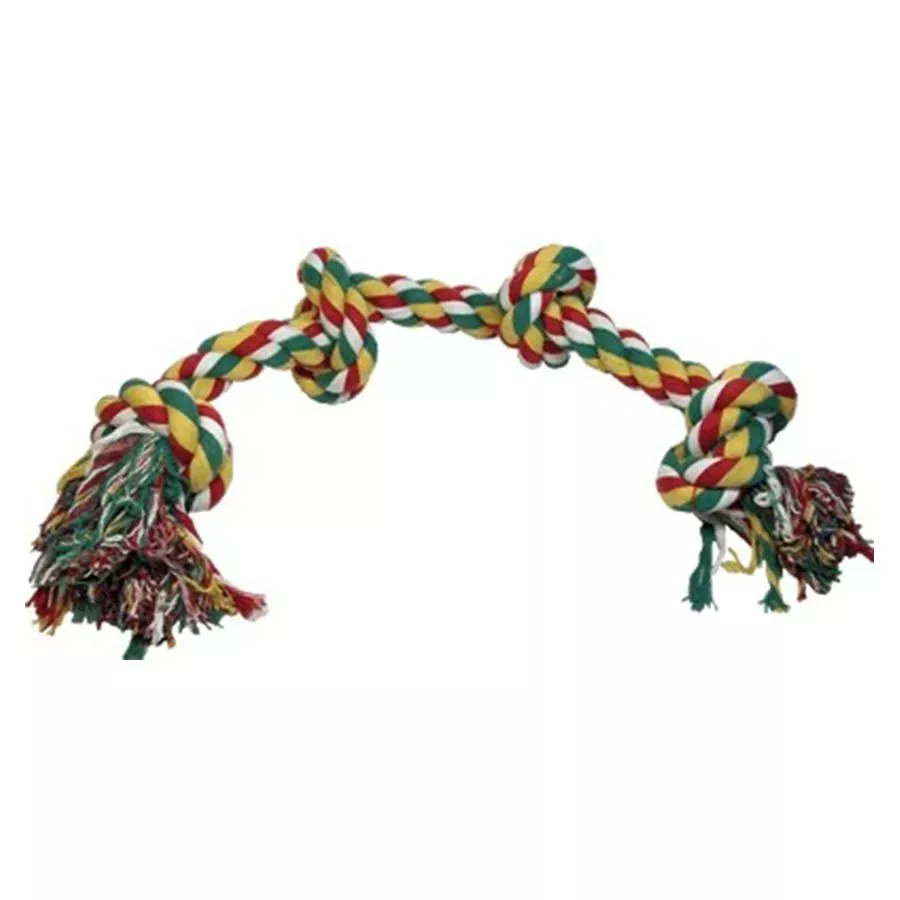 Scott Pet 4 Knot Rope Tug Dog Toy