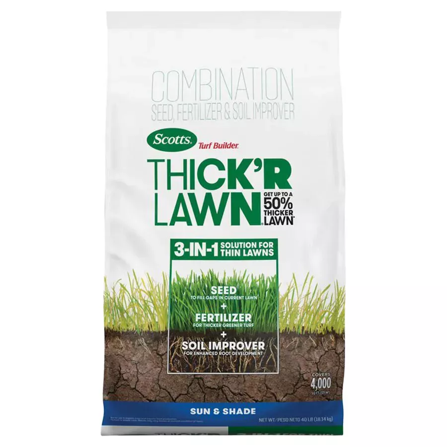 Scotts Turf Builder Thick'R Lawn Seed - 40 lb