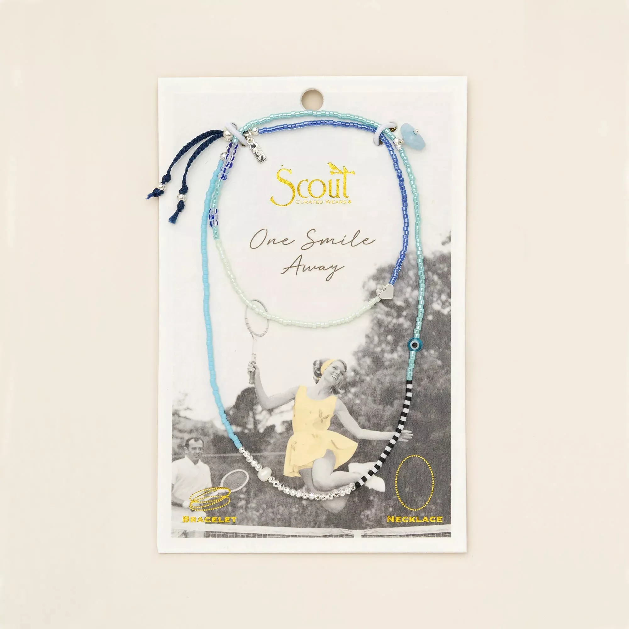 Scout - Mixed Media Wrap, One Smile Away