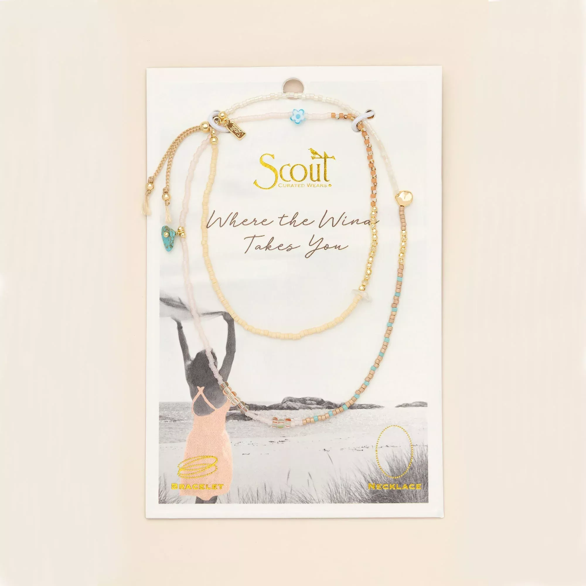 Scout - Mixed Media Wrap, Where the Wind Takes You