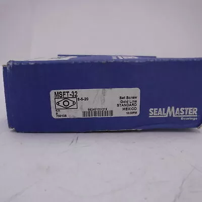 SealMaster 2 Bolt Flange Ball Bearing