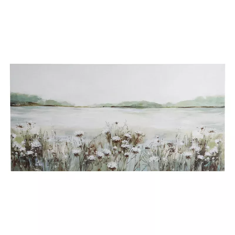 Secret Lake Canvas Wall Art, 60x30