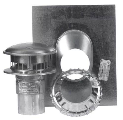 Selkirk 184600 Gas Vent Termination Kit, 4"