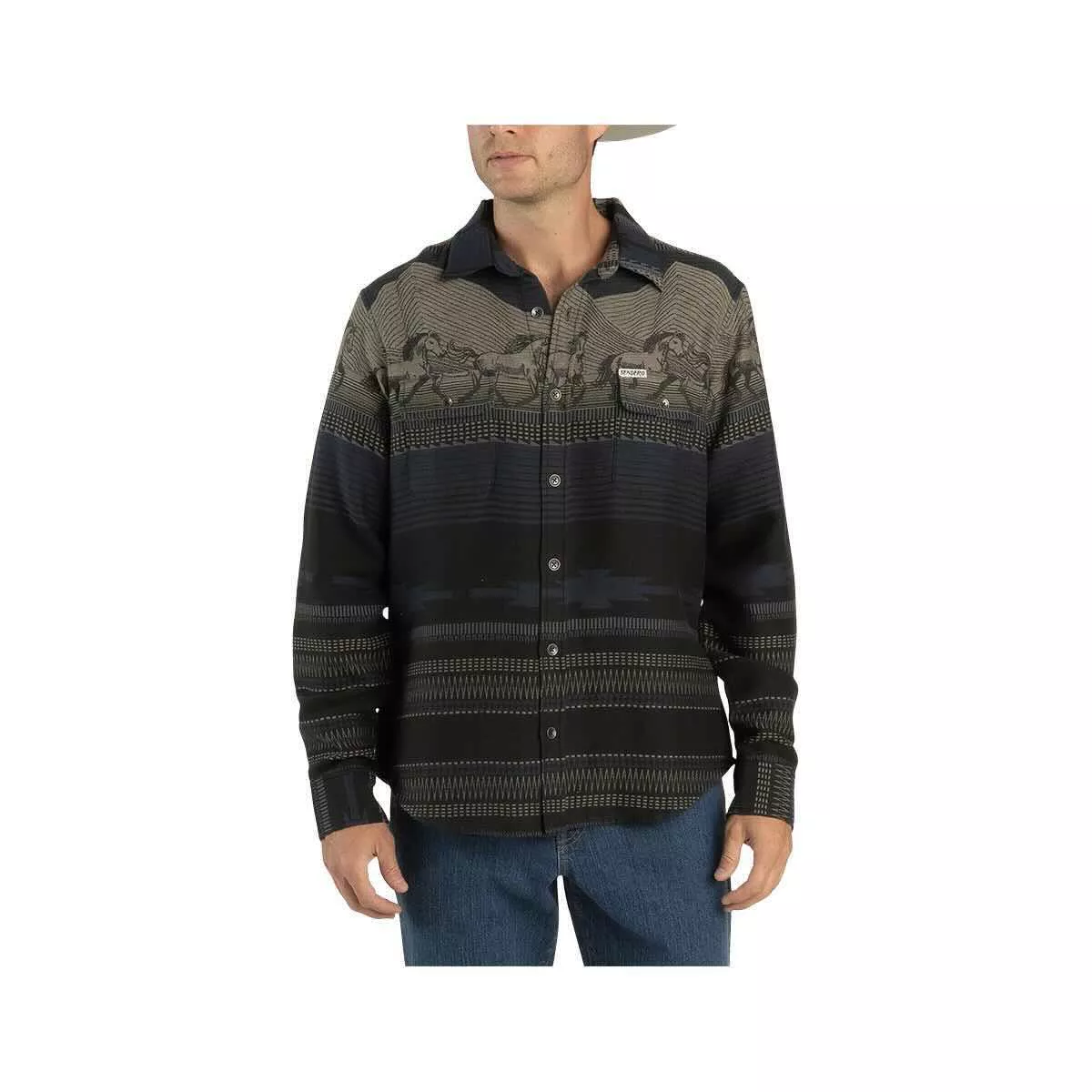 Sendero Provisions Co. Men's Boquillas Long Sleeve Shirt