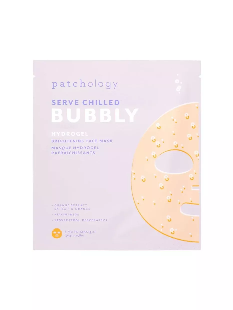 Serve Chilled Bubbly Brightening Hydrogel Mask