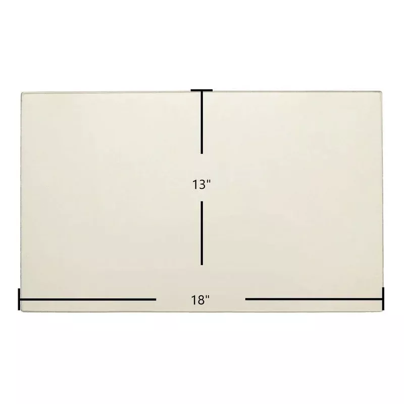 Shenandoah Large Single Door Ceramic Glass Panel | 18″ x 13″
