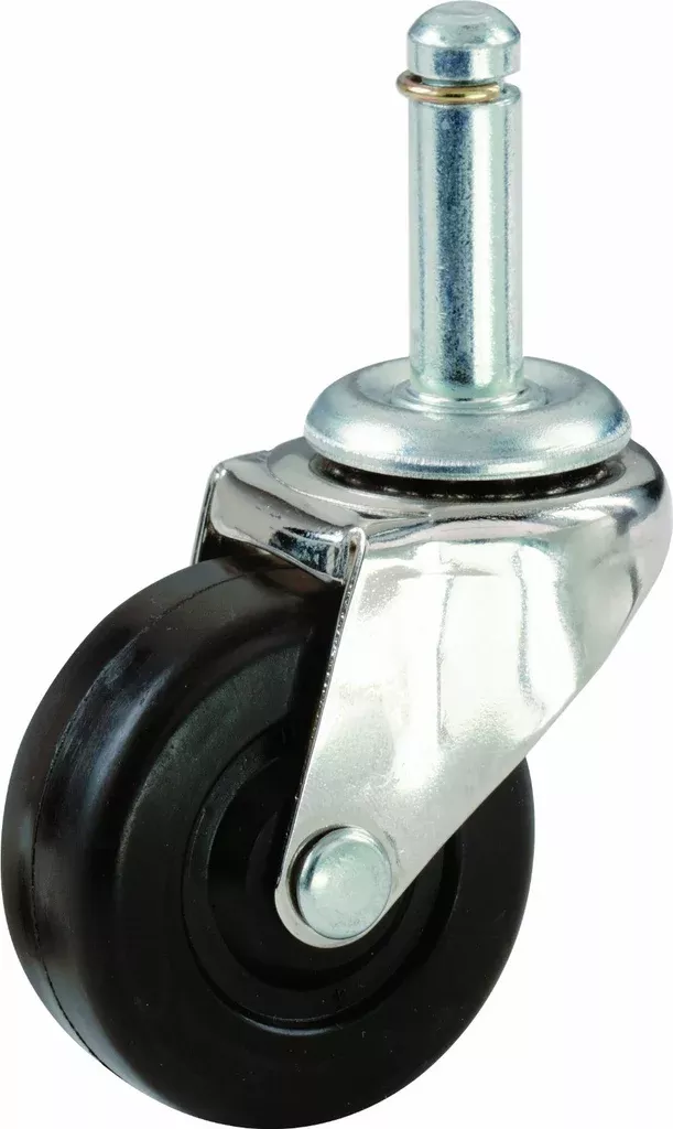Shepherd Hardware 9197 Office Chair Casters With 2.5" Rubber Wheel